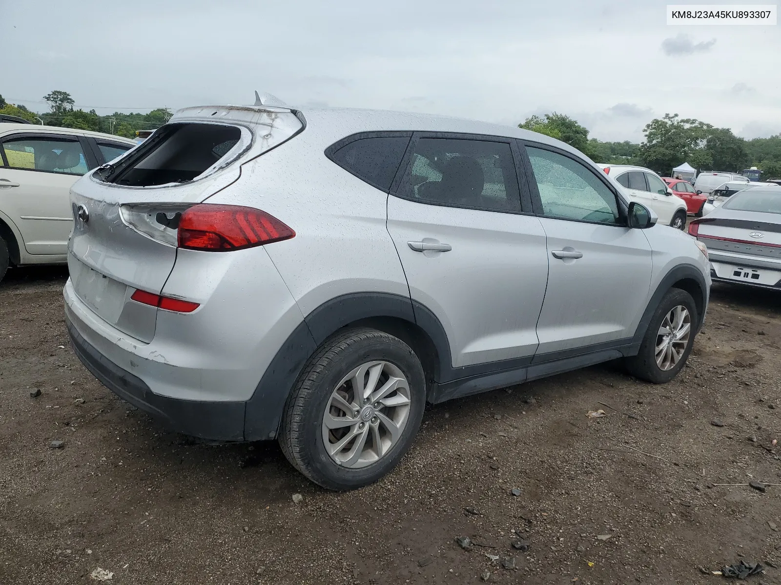 2019 Hyundai Tucson Se VIN: KM8J23A45KU893307 Lot: 62229404