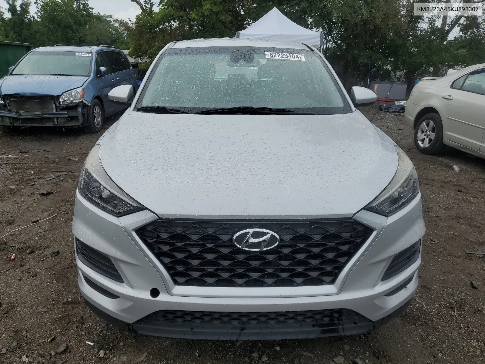 2019 Hyundai Tucson Se VIN: KM8J23A45KU893307 Lot: 62229404