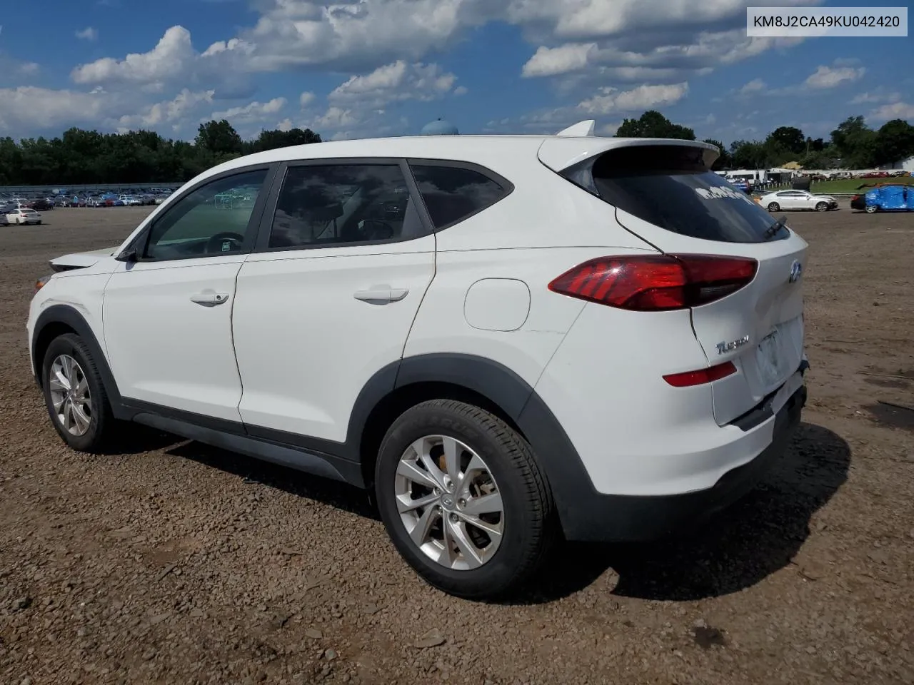 2019 Hyundai Tucson Se VIN: KM8J2CA49KU042420 Lot: 62558754