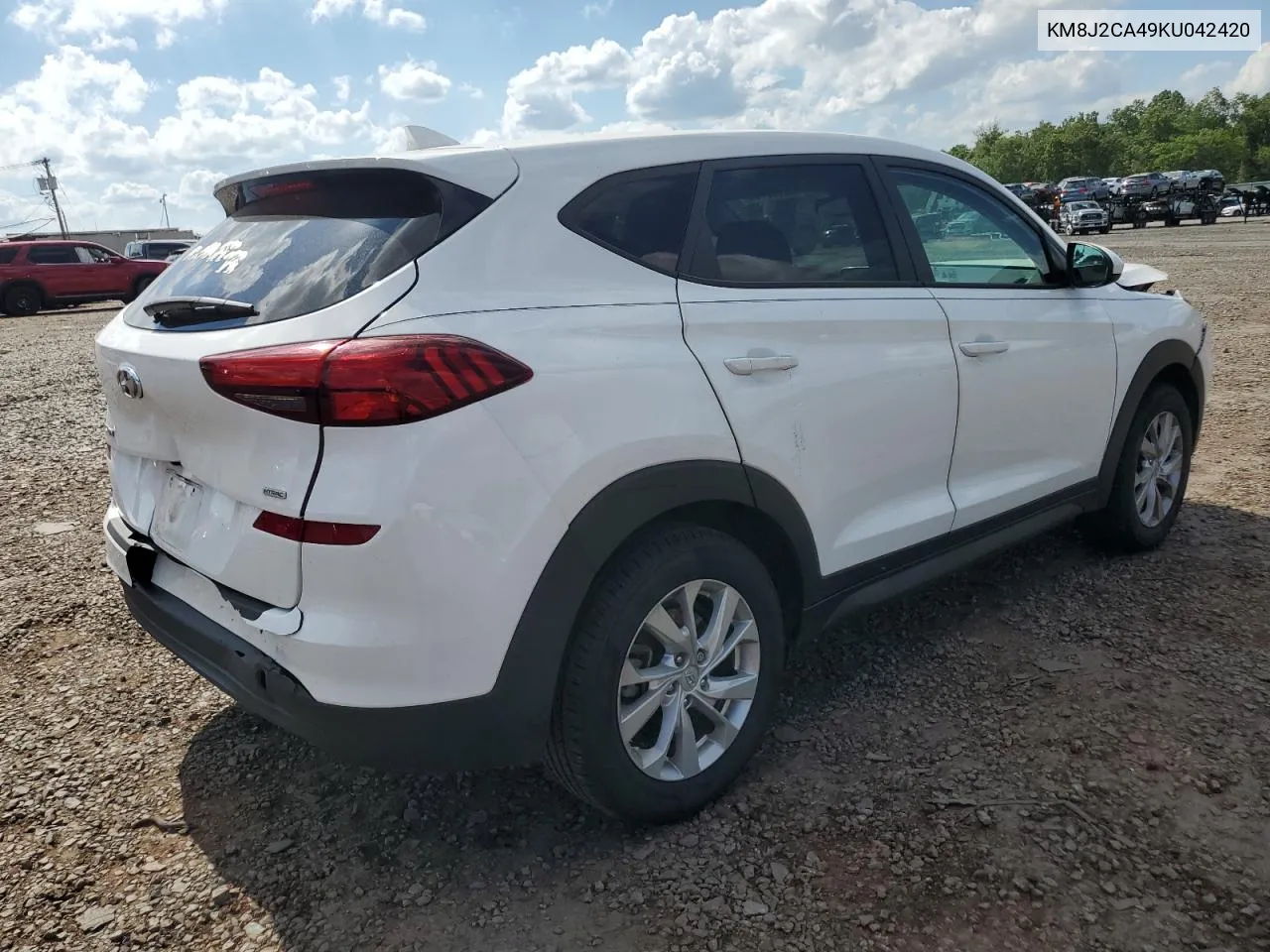 2019 Hyundai Tucson Se VIN: KM8J2CA49KU042420 Lot: 62558754