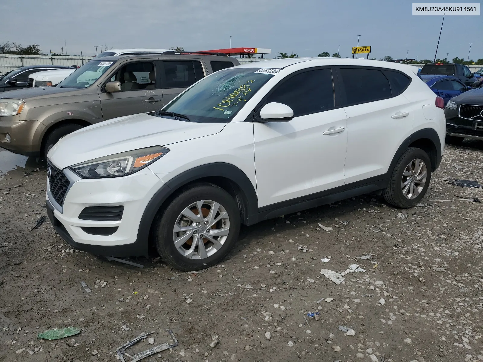 2019 Hyundai Tucson Se VIN: KM8J23A45KU914561 Lot: 62573384