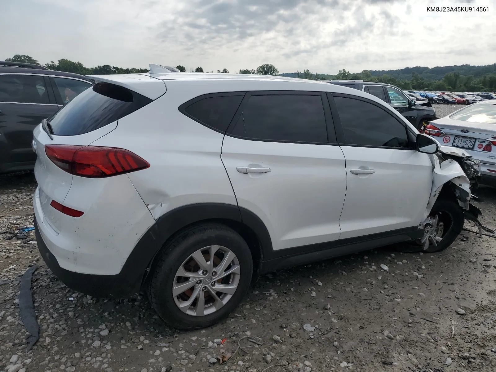 2019 Hyundai Tucson Se VIN: KM8J23A45KU914561 Lot: 62573384