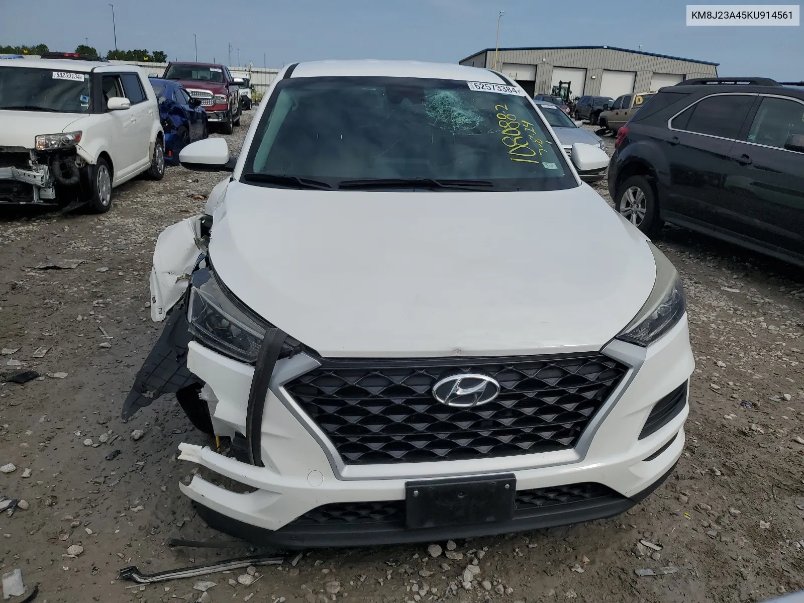 2019 Hyundai Tucson Se VIN: KM8J23A45KU914561 Lot: 62573384