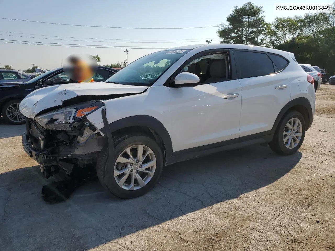 2019 Hyundai Tucson Se VIN: KM8J2CA43KU013849 Lot: 62649124