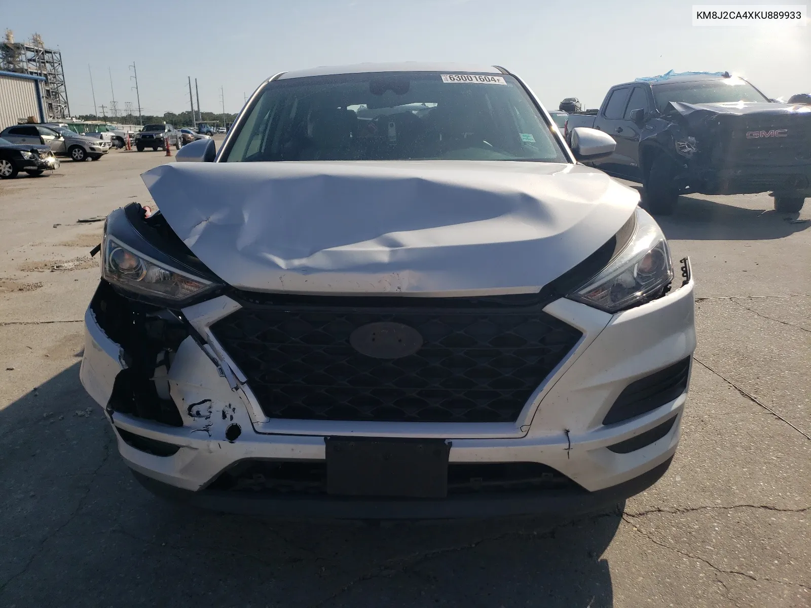 2019 Hyundai Tucson Se VIN: KM8J2CA4XKU889933 Lot: 63001604