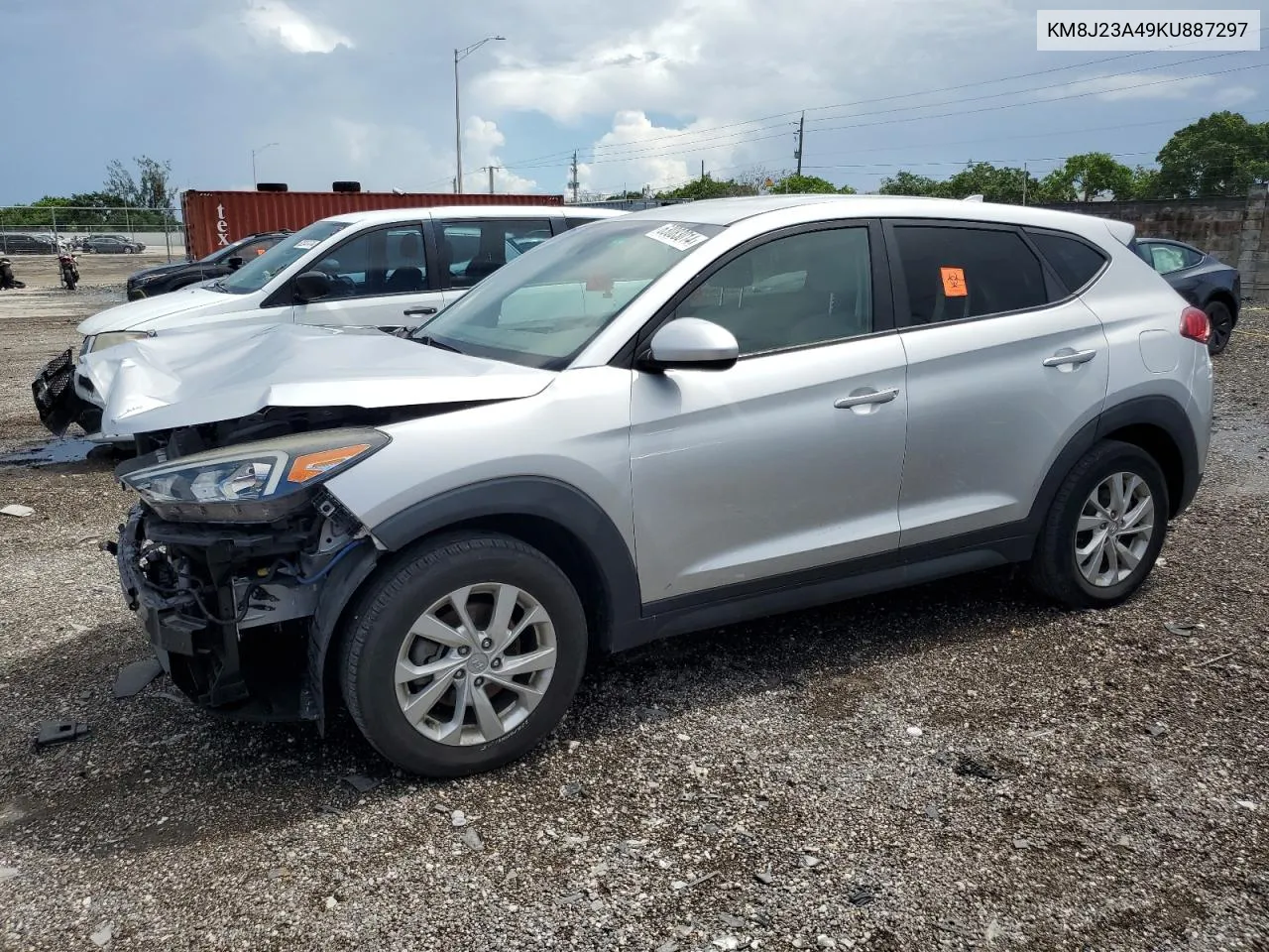 2019 Hyundai Tucson Se VIN: KM8J23A49KU887297 Lot: 63083014