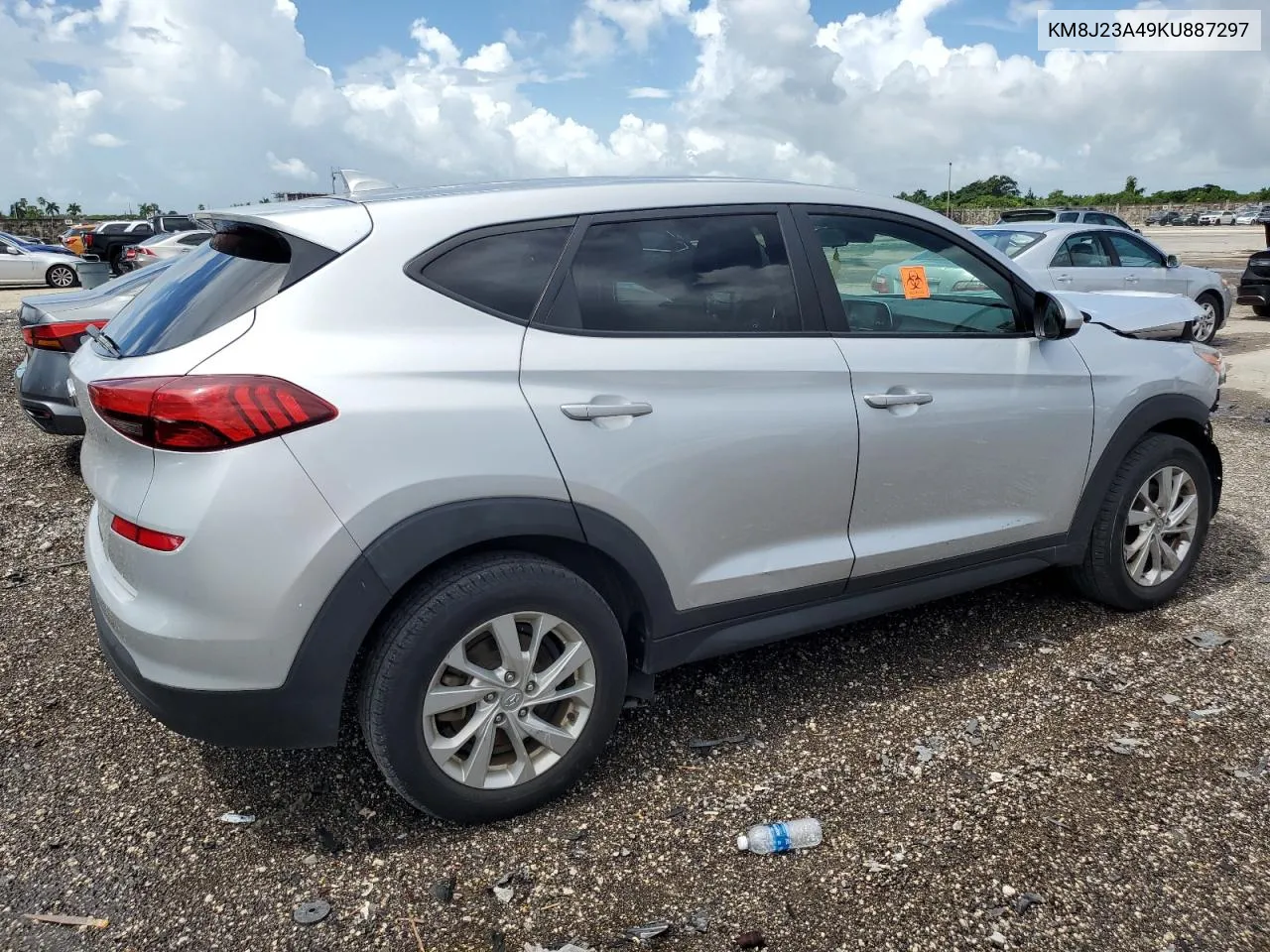 2019 Hyundai Tucson Se VIN: KM8J23A49KU887297 Lot: 63083014