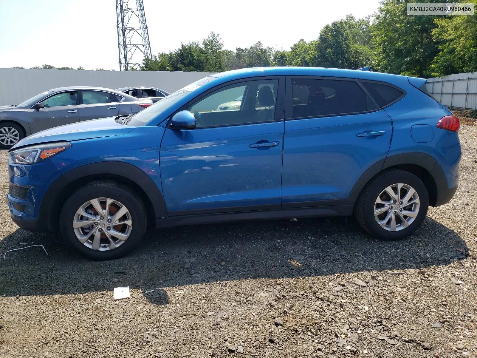 2019 Hyundai Tucson Se VIN: KM8J2CA40KU980466 Lot: 63363534