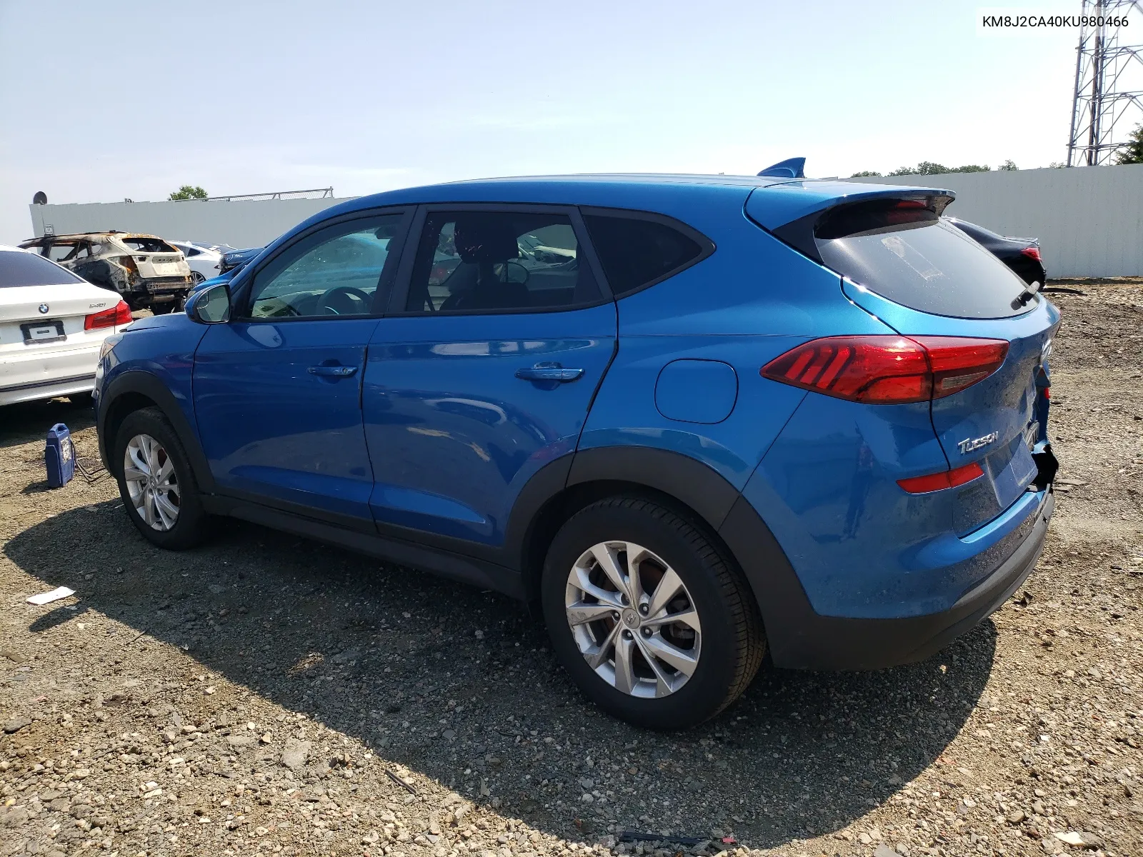 2019 Hyundai Tucson Se VIN: KM8J2CA40KU980466 Lot: 63363534