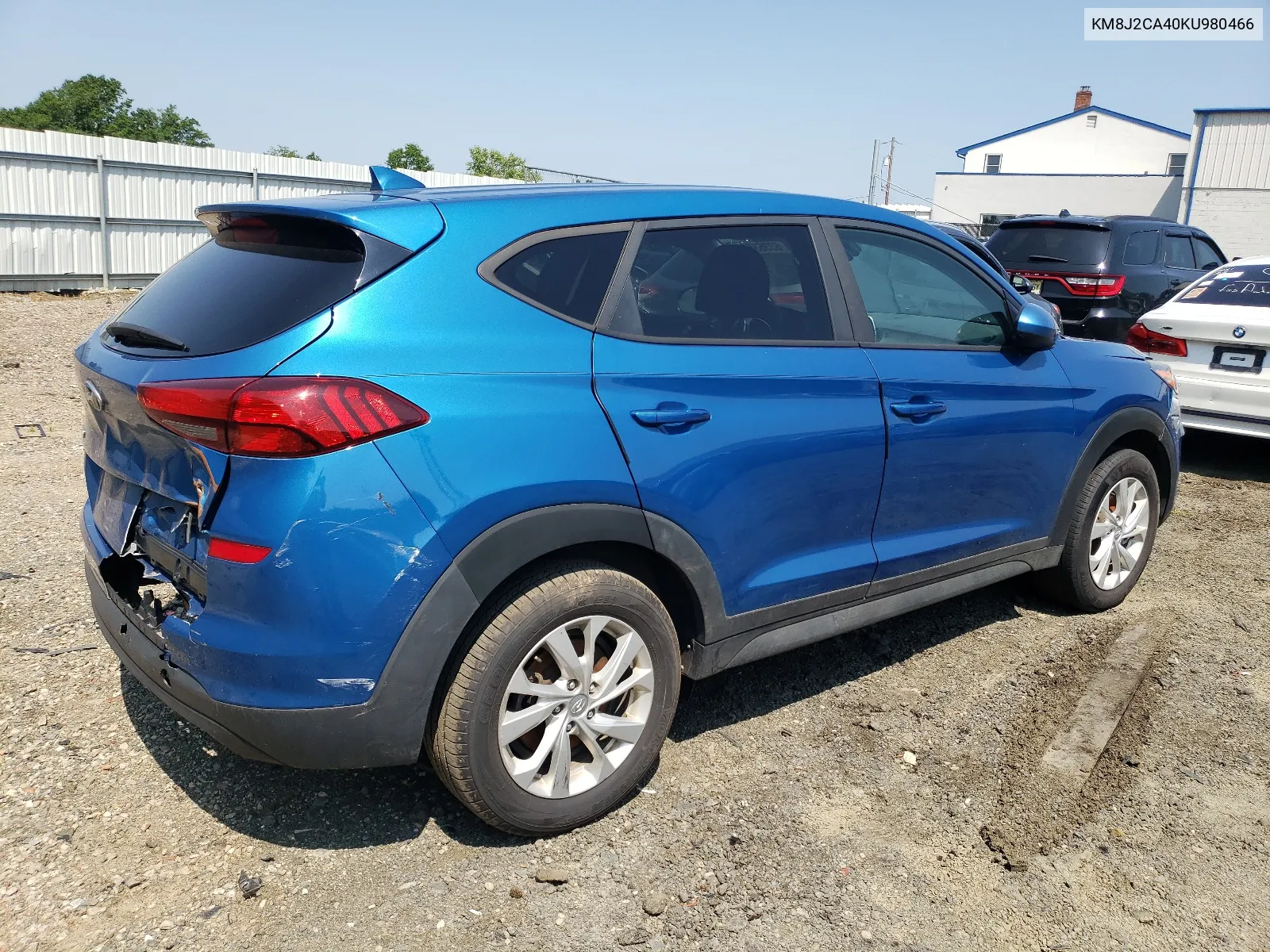 2019 Hyundai Tucson Se VIN: KM8J2CA40KU980466 Lot: 63363534