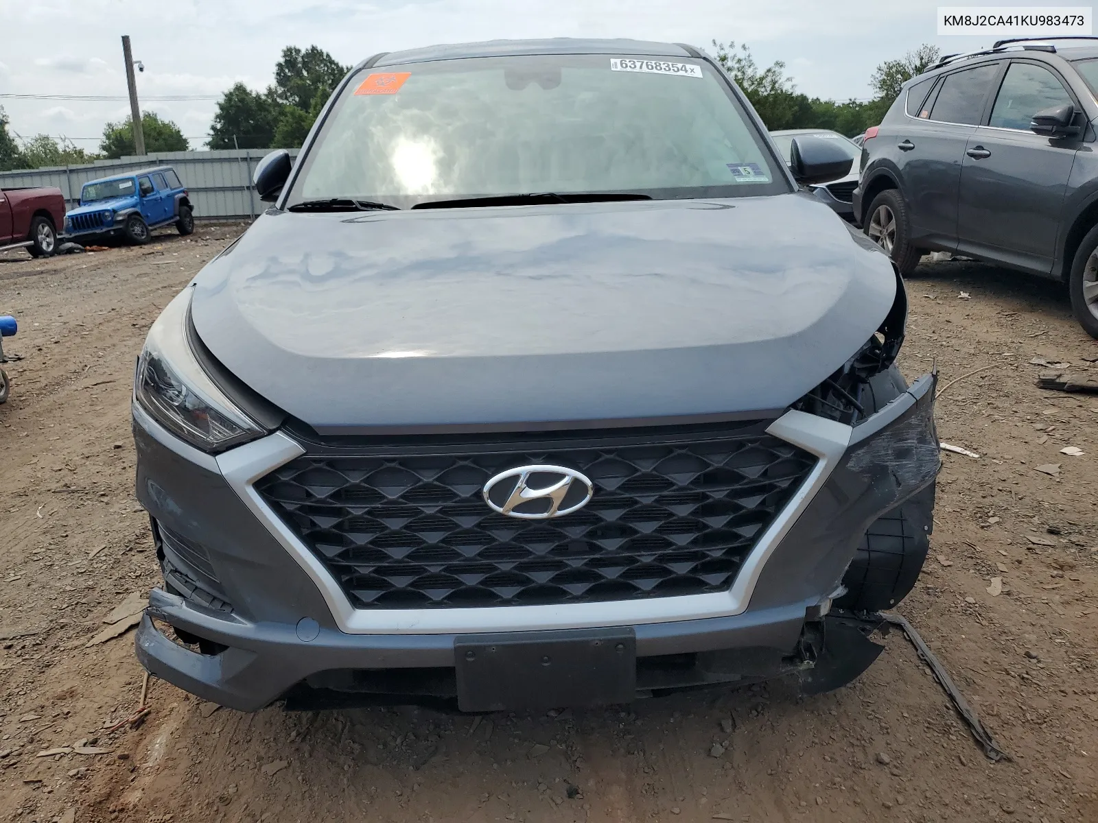 2019 Hyundai Tucson Se VIN: KM8J2CA41KU983473 Lot: 63768354