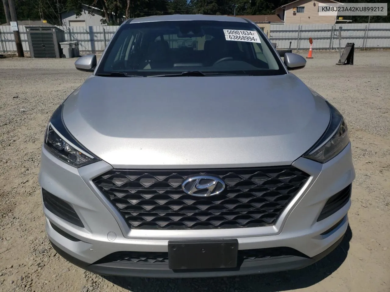 2019 Hyundai Tucson Se VIN: KM8J23A42KU899212 Lot: 63868994