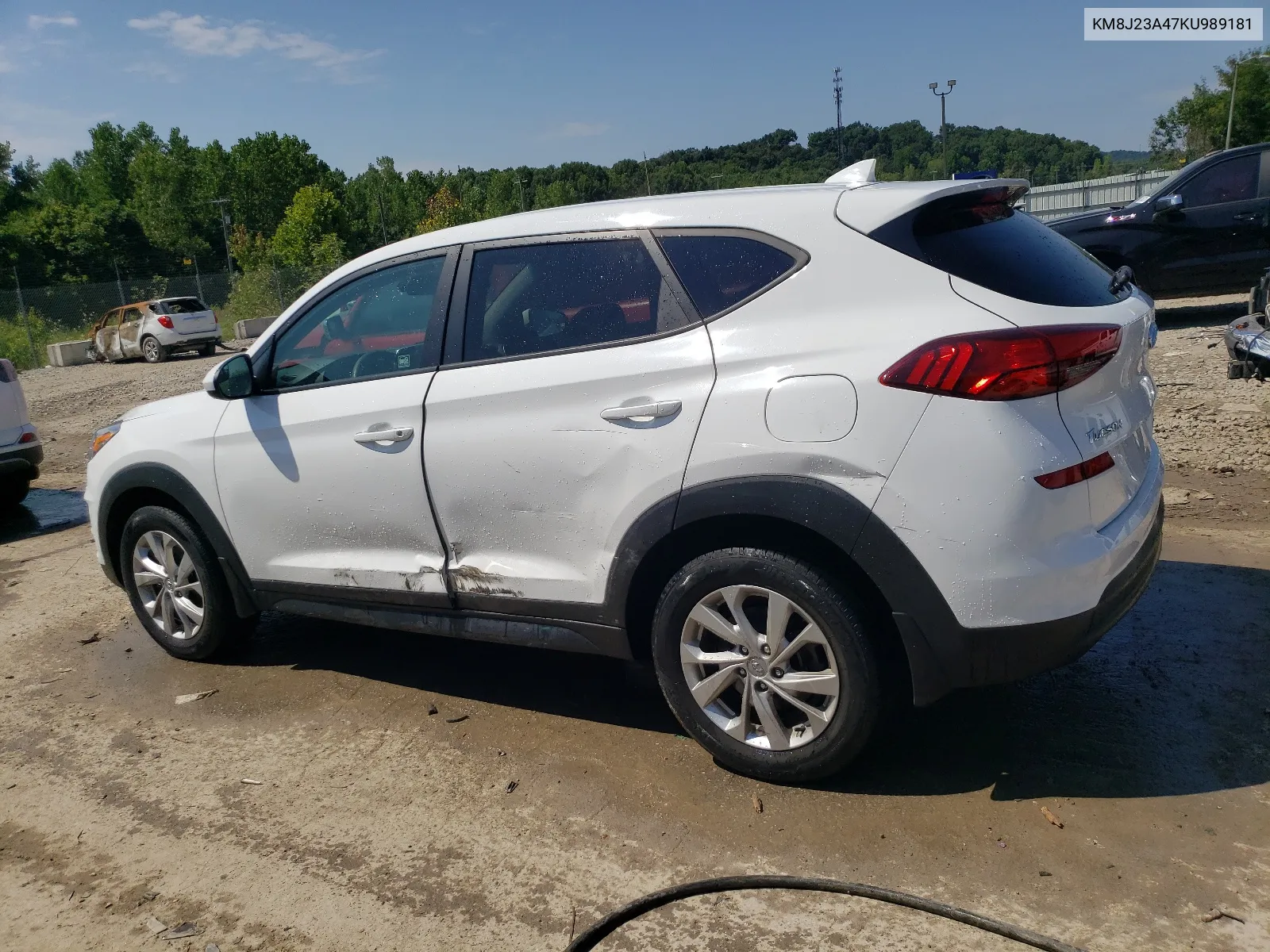 2019 Hyundai Tucson Se VIN: KM8J23A47KU989181 Lot: 64040204