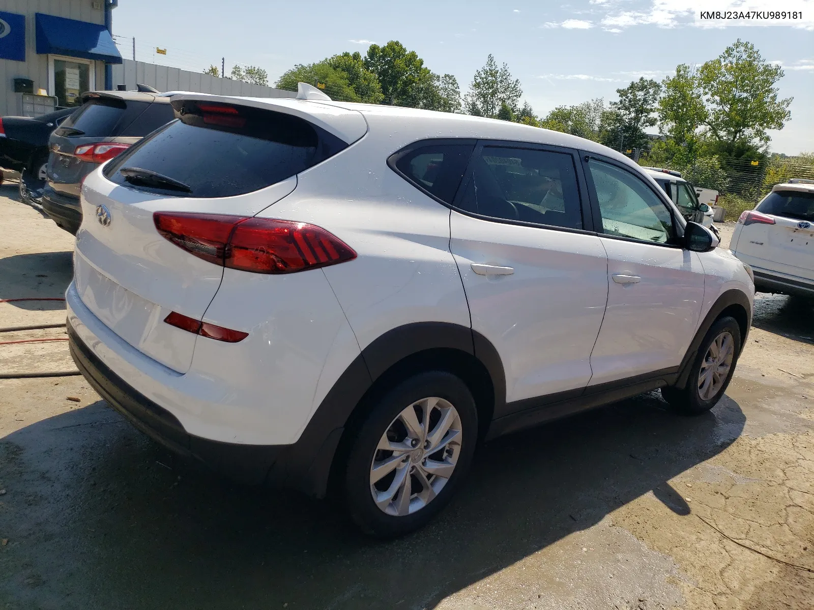 2019 Hyundai Tucson Se VIN: KM8J23A47KU989181 Lot: 64040204