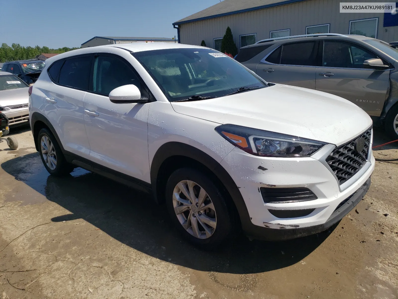 2019 Hyundai Tucson Se VIN: KM8J23A47KU989181 Lot: 64040204