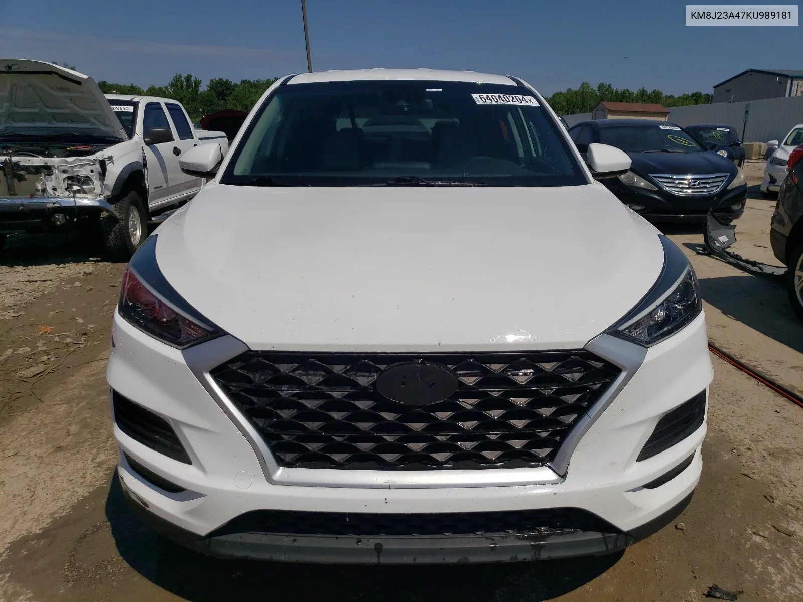 2019 Hyundai Tucson Se VIN: KM8J23A47KU989181 Lot: 64040204