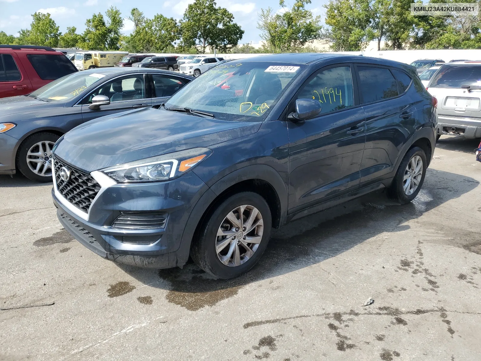 2019 Hyundai Tucson Se VIN: KM8J23A42KU884421 Lot: 64457014