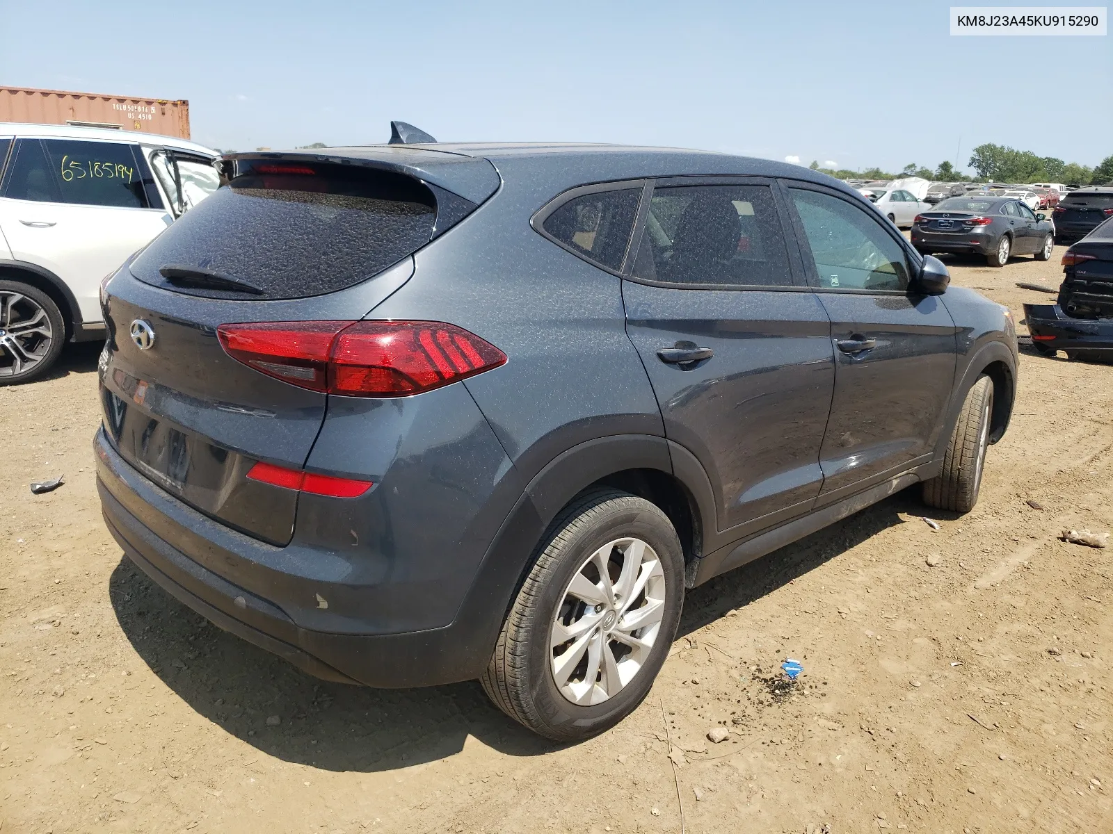 2019 Hyundai Tucson Se VIN: KM8J23A45KU915290 Lot: 64764044