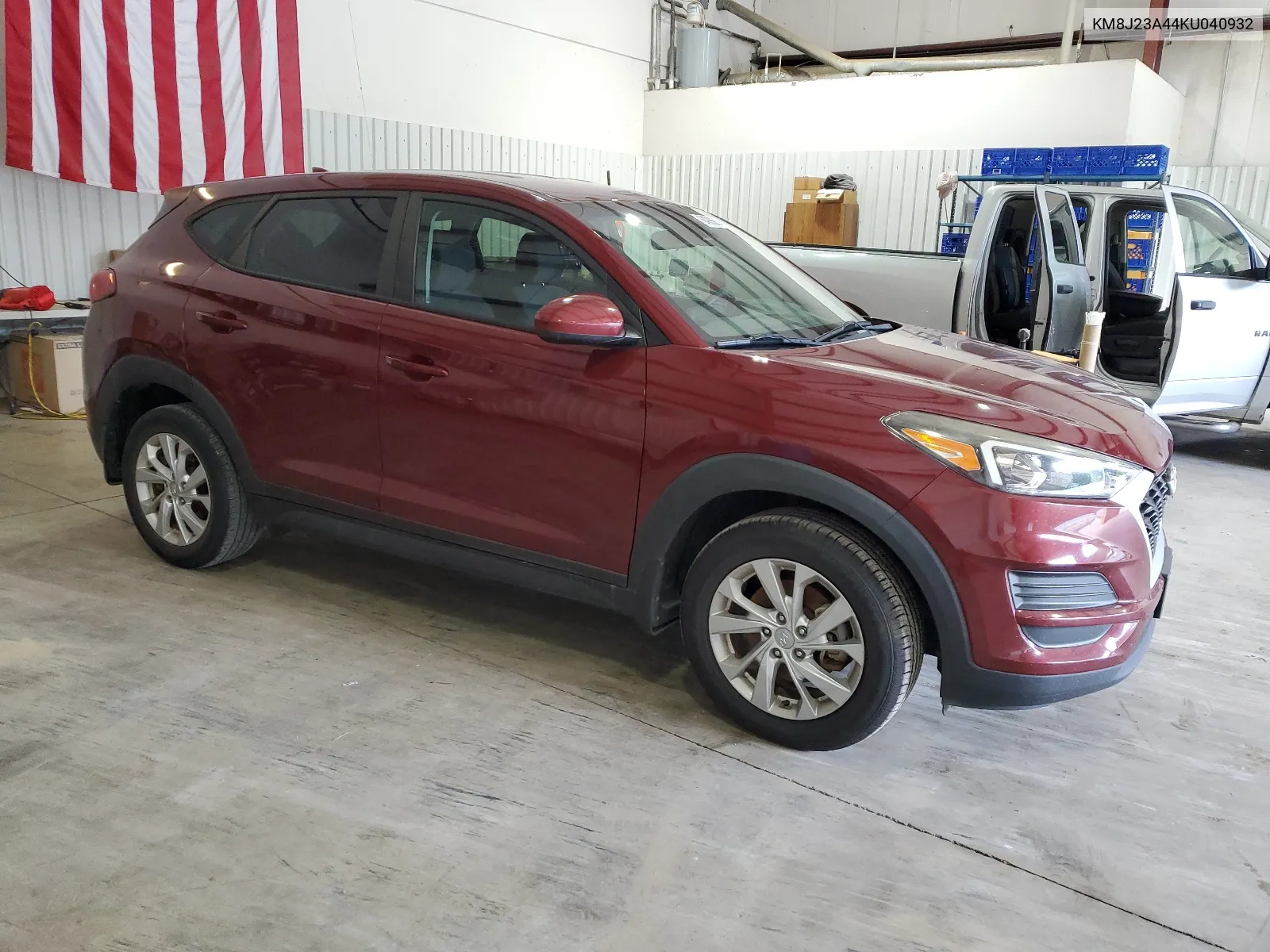 2019 Hyundai Tucson Se VIN: KM8J23A44KU040932 Lot: 64996654