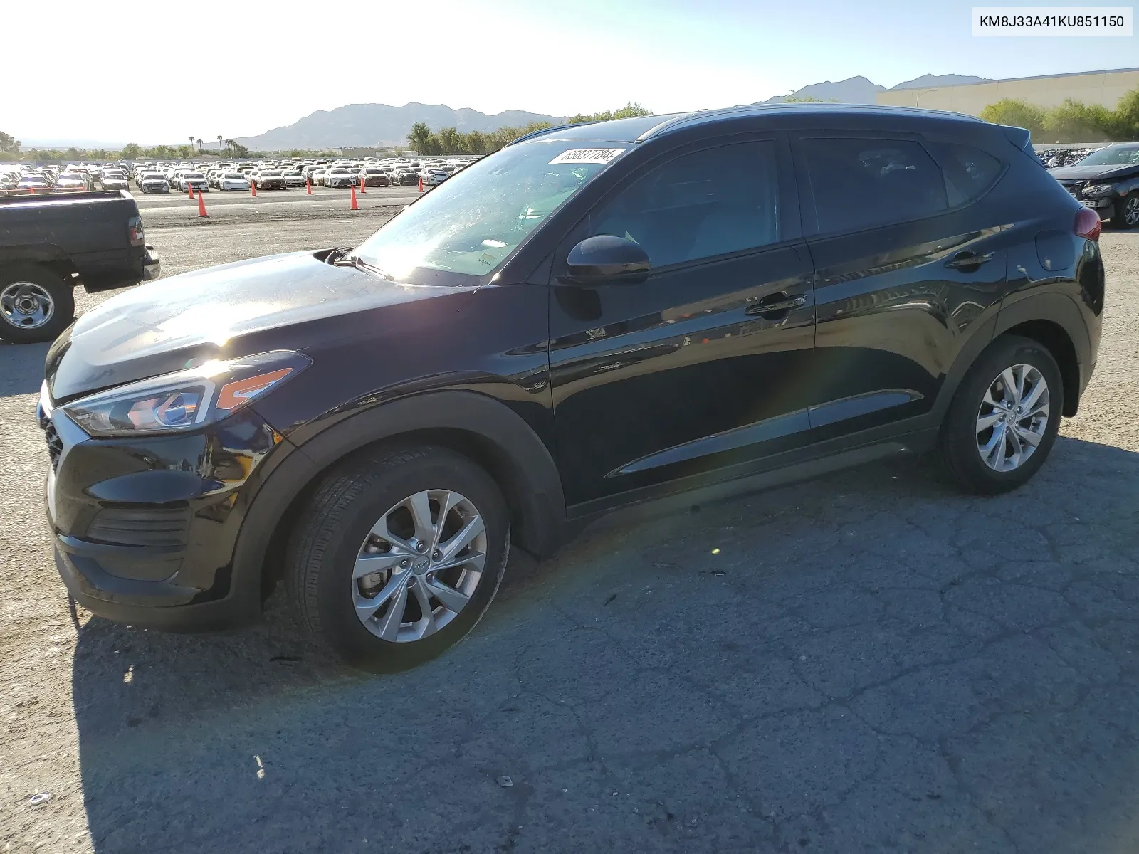 2019 Hyundai Tucson Limited VIN: KM8J33A41KU851150 Lot: 65037784