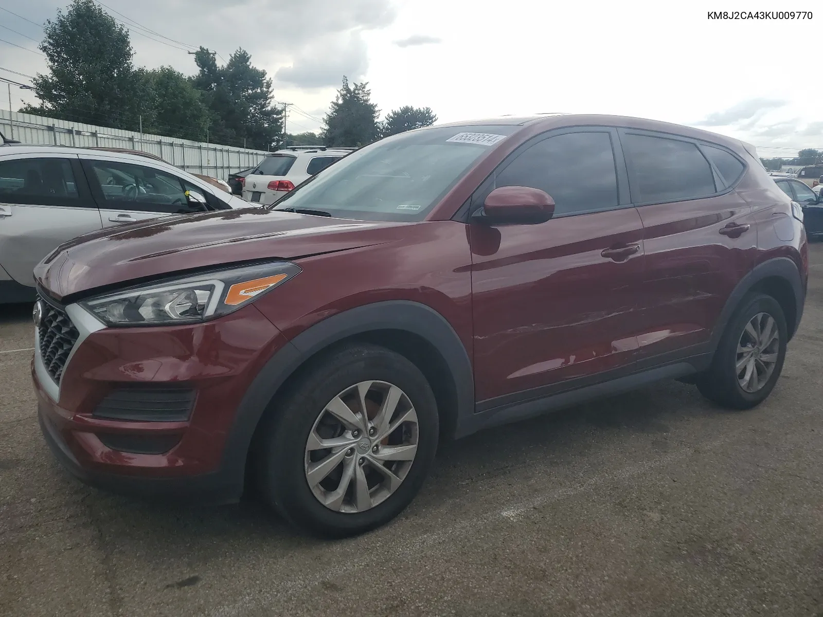 2019 Hyundai Tucson Se VIN: KM8J2CA43KU009770 Lot: 65323514