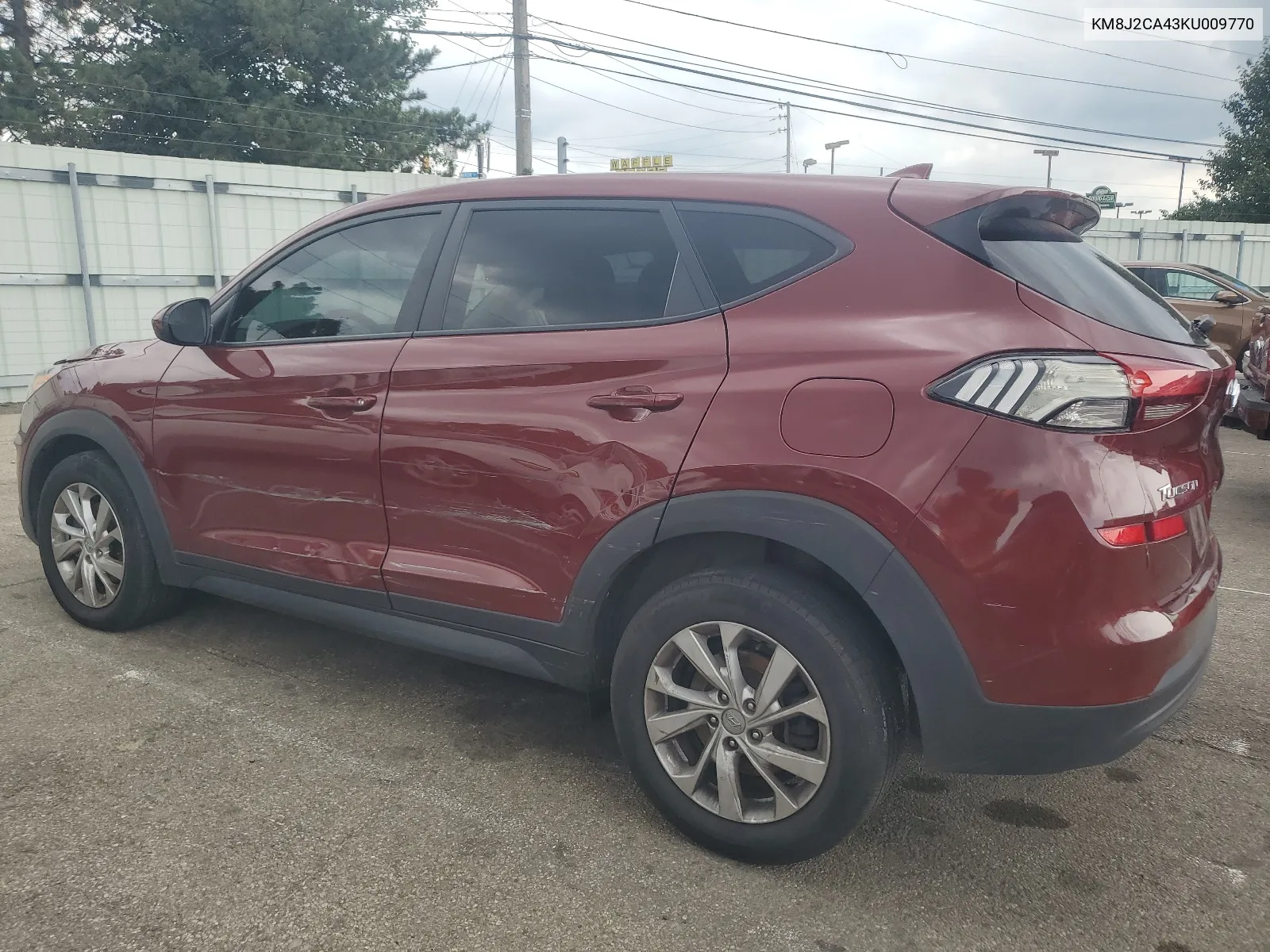 2019 Hyundai Tucson Se VIN: KM8J2CA43KU009770 Lot: 65323514