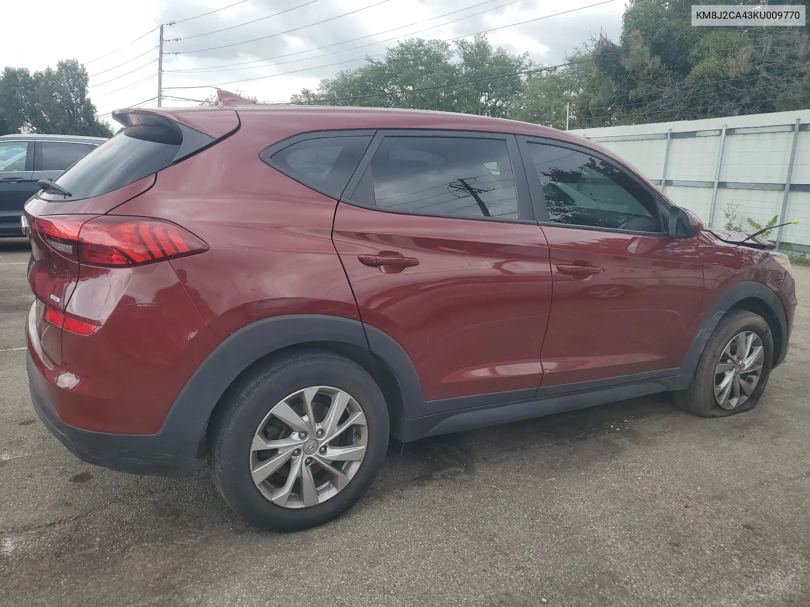 2019 Hyundai Tucson Se VIN: KM8J2CA43KU009770 Lot: 65323514