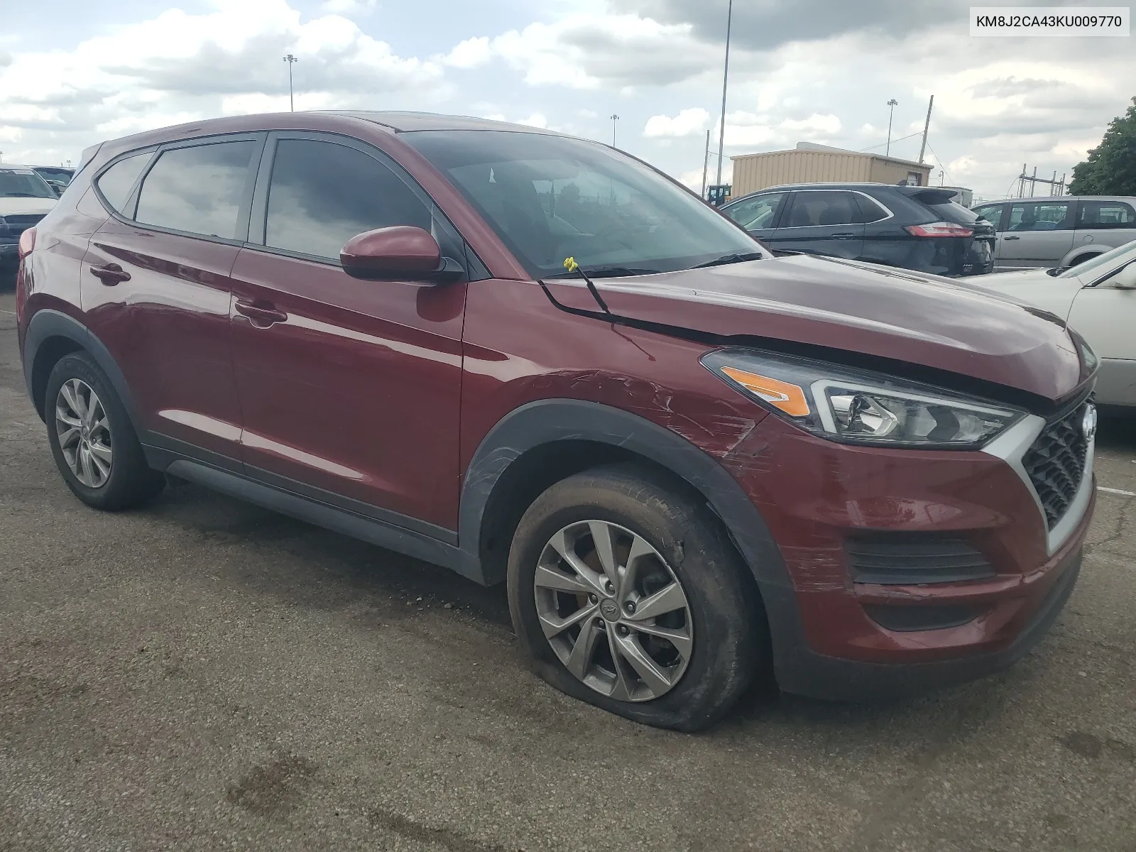 2019 Hyundai Tucson Se VIN: KM8J2CA43KU009770 Lot: 65323514