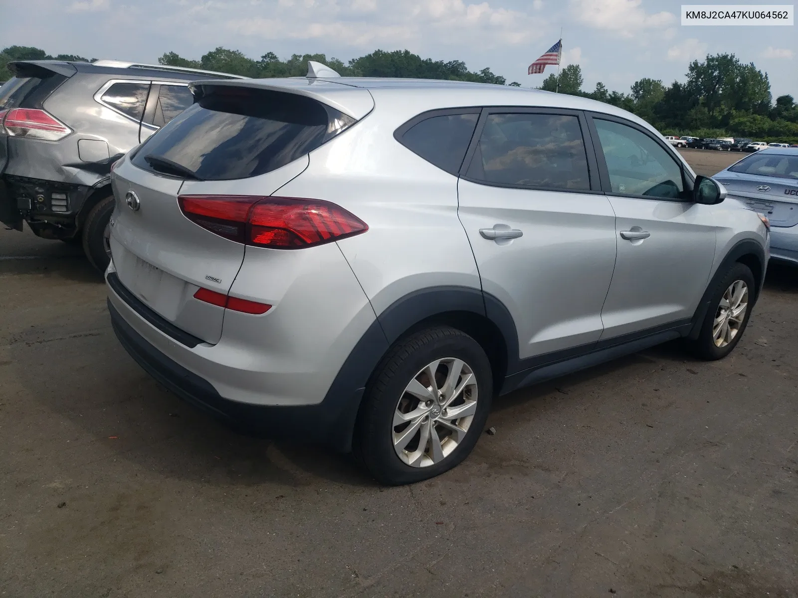 2019 Hyundai Tucson Se VIN: KM8J2CA47KU064562 Lot: 65379324