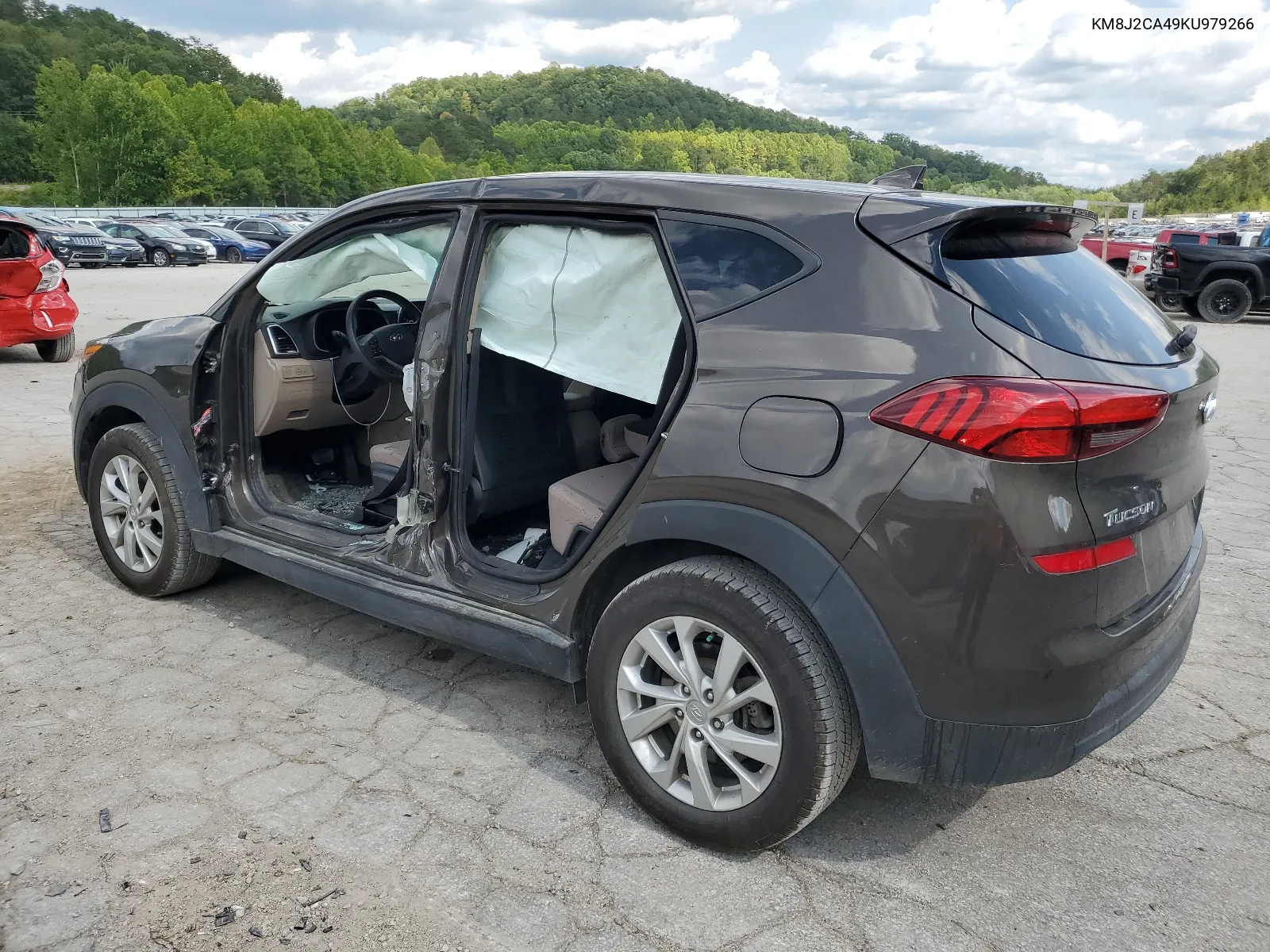 2019 Hyundai Tucson Se VIN: KM8J2CA49KU979266 Lot: 65588364