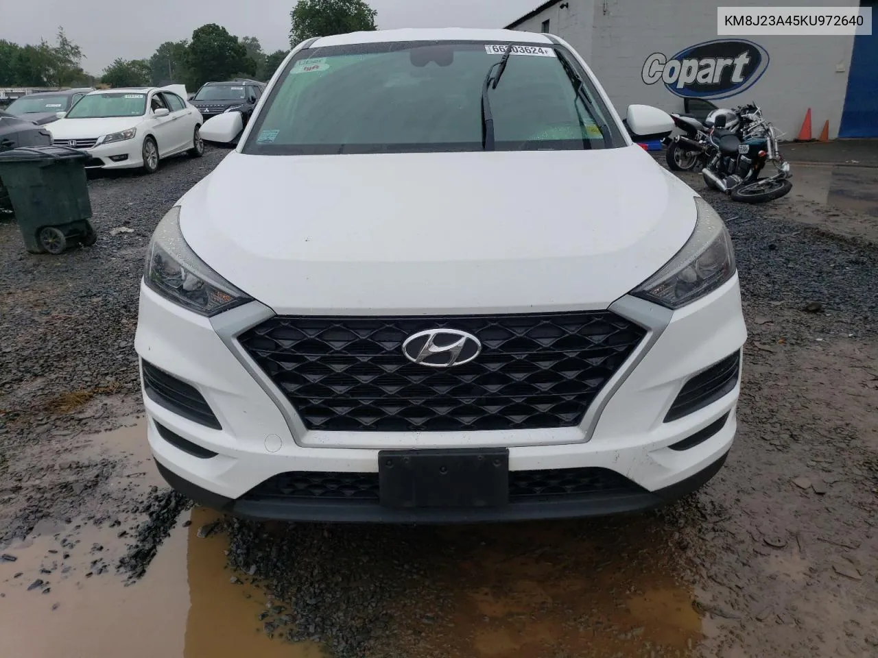 2019 Hyundai Tucson Se VIN: KM8J23A45KU972640 Lot: 66303624