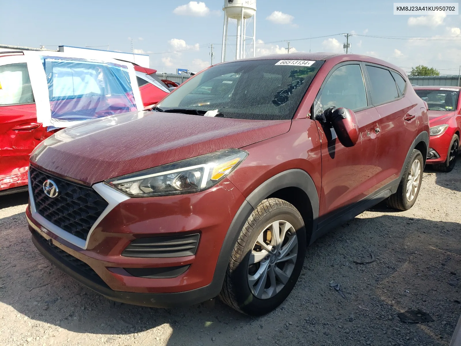 2019 Hyundai Tucson Se VIN: KM8J23A41KU950702 Lot: 66513134