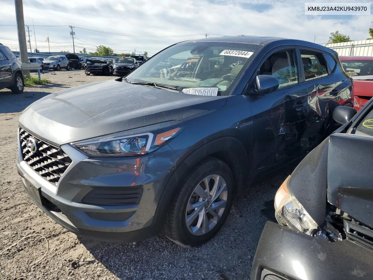 2019 Hyundai Tucson Se VIN: KM8J23A42KU943970 Lot: 68372044