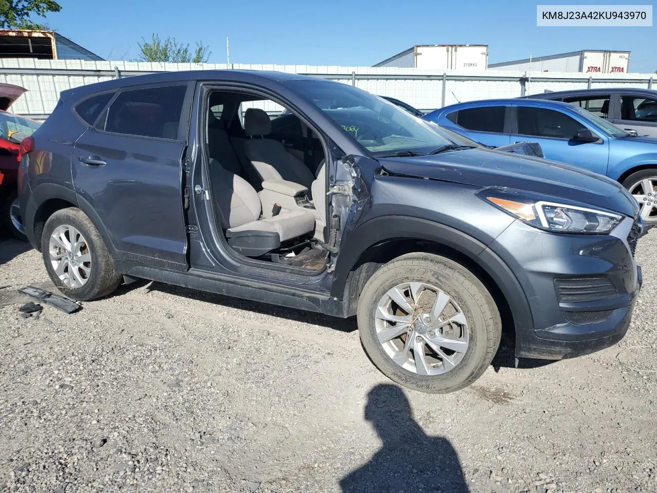 2019 Hyundai Tucson Se VIN: KM8J23A42KU943970 Lot: 68372044