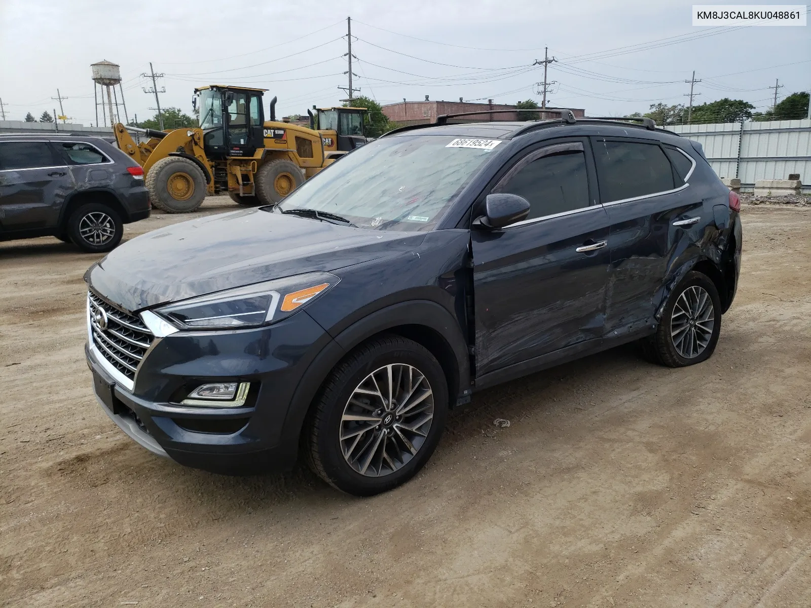 2019 Hyundai Tucson Limited VIN: KM8J3CAL8KU048861 Lot: 68619524