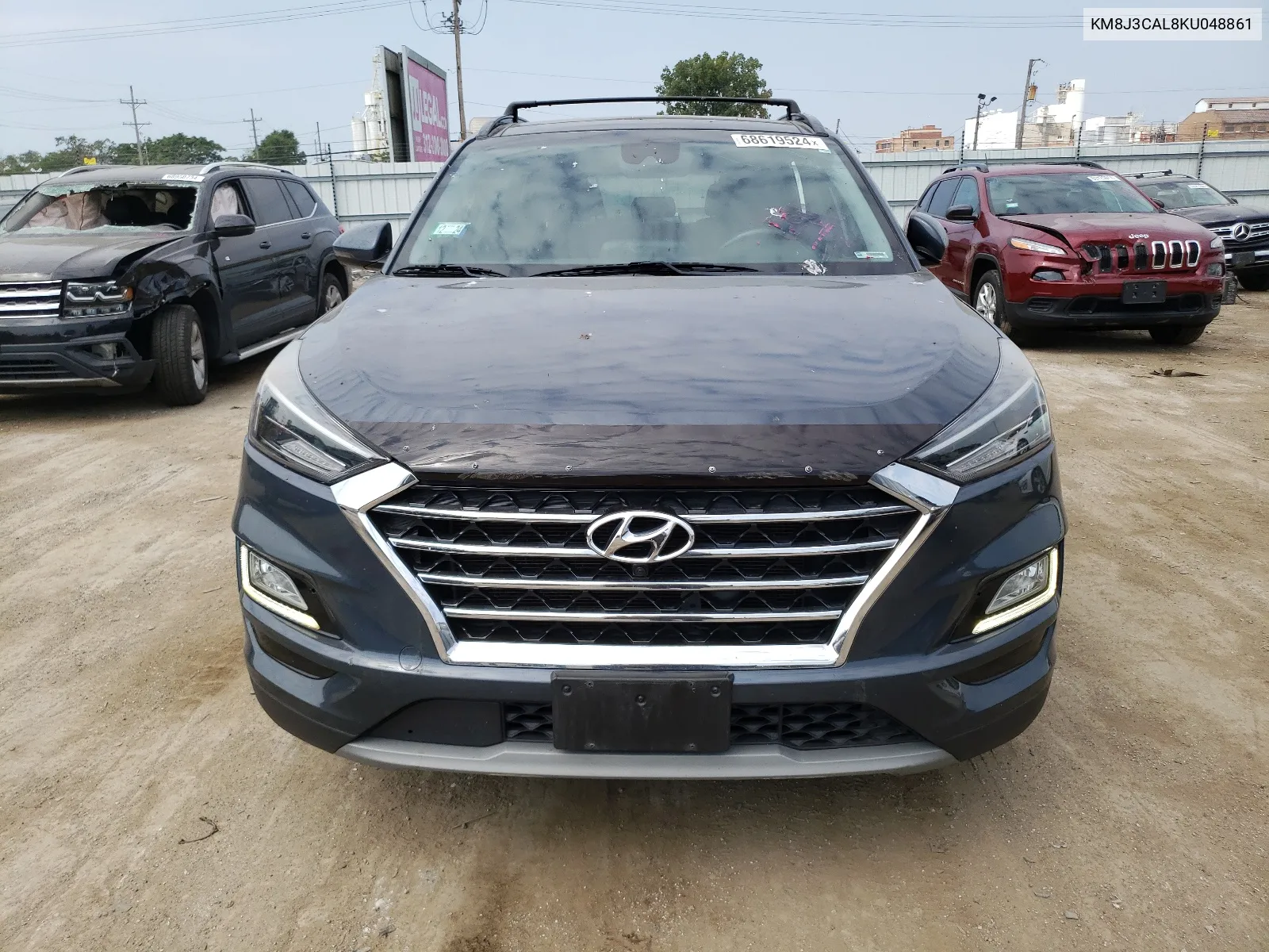 2019 Hyundai Tucson Limited VIN: KM8J3CAL8KU048861 Lot: 68619524