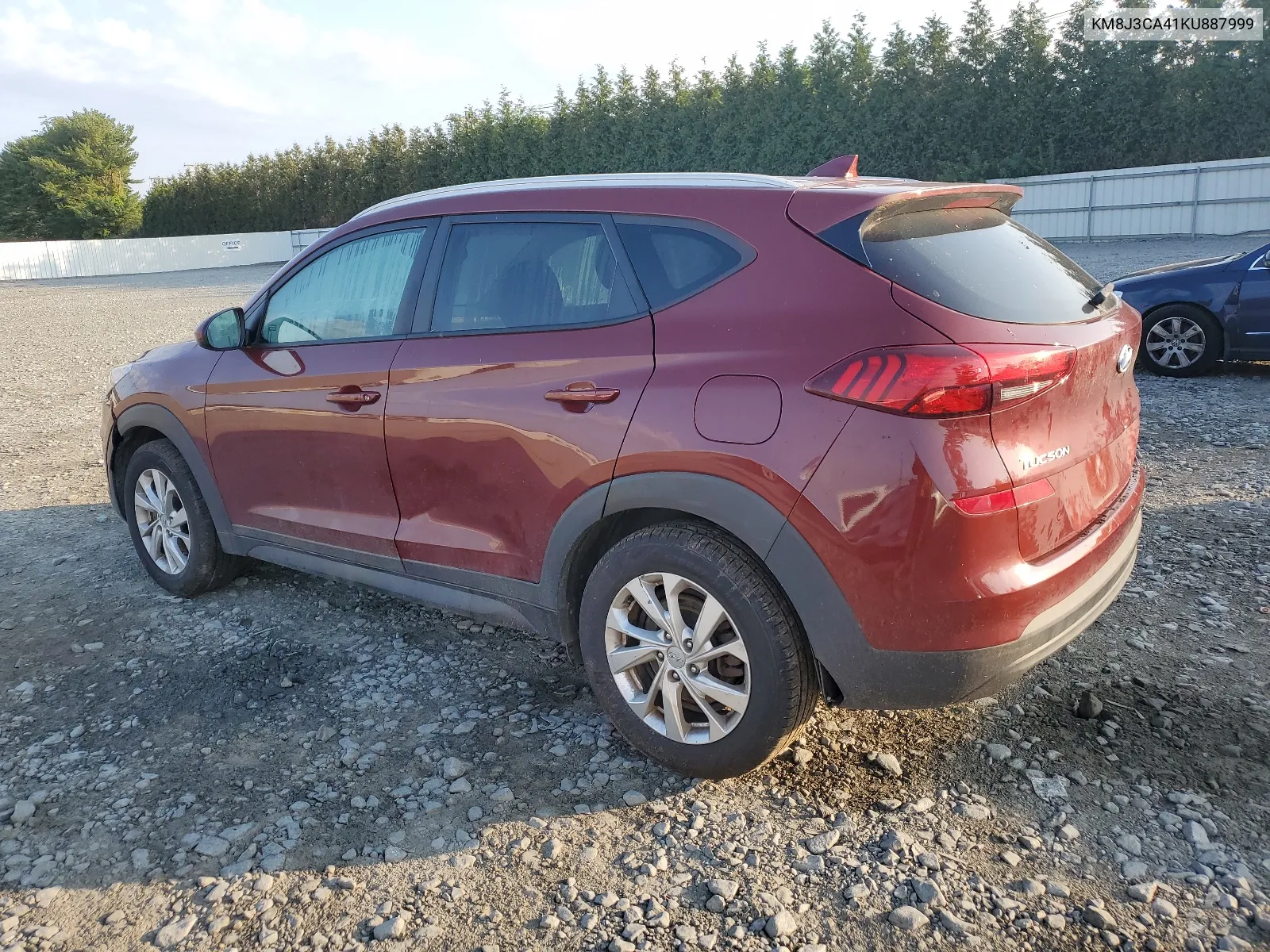 2019 Hyundai Tucson Limited VIN: KM8J3CA41KU887999 Lot: 68906154