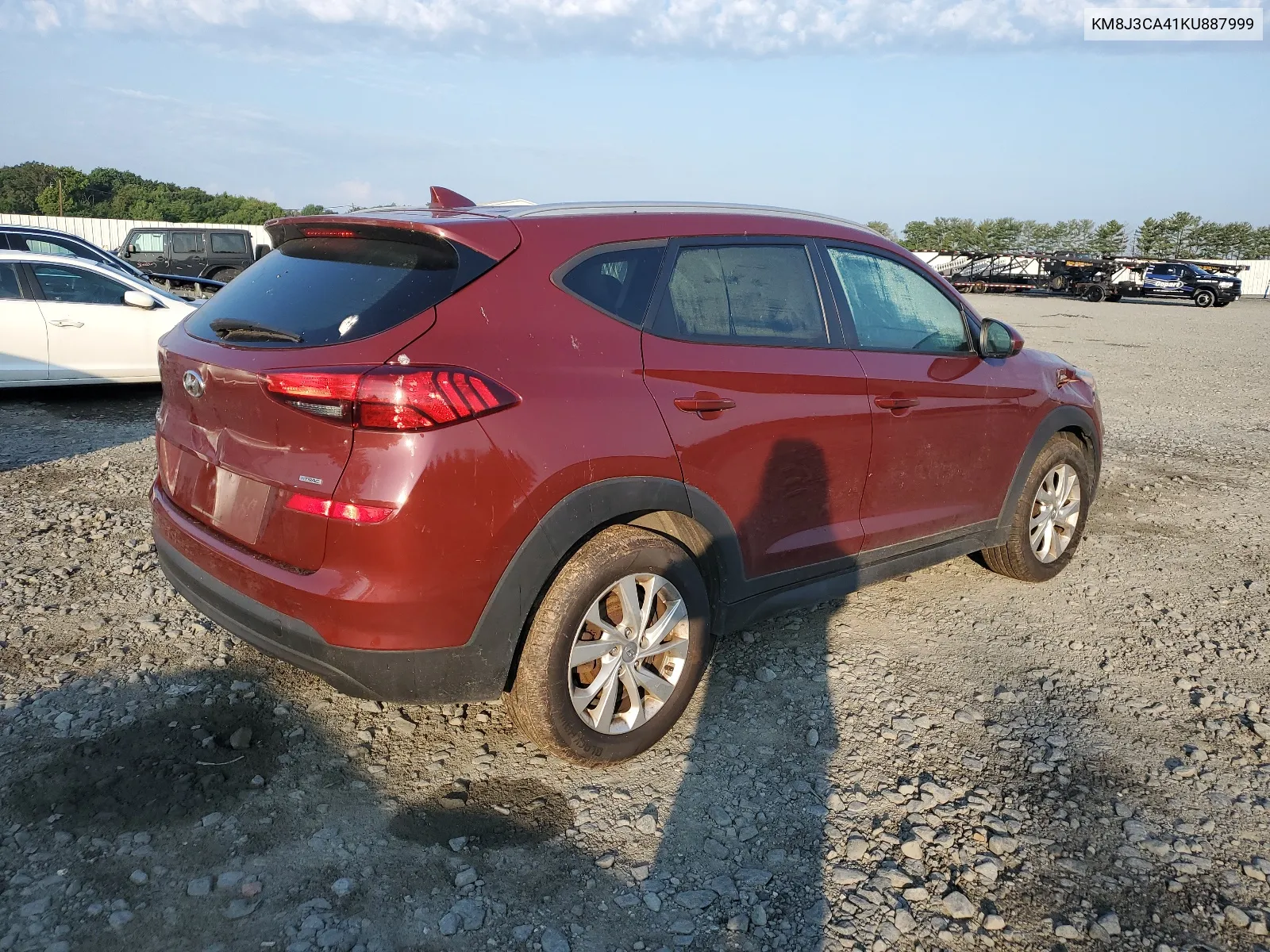 2019 Hyundai Tucson Limited VIN: KM8J3CA41KU887999 Lot: 68906154