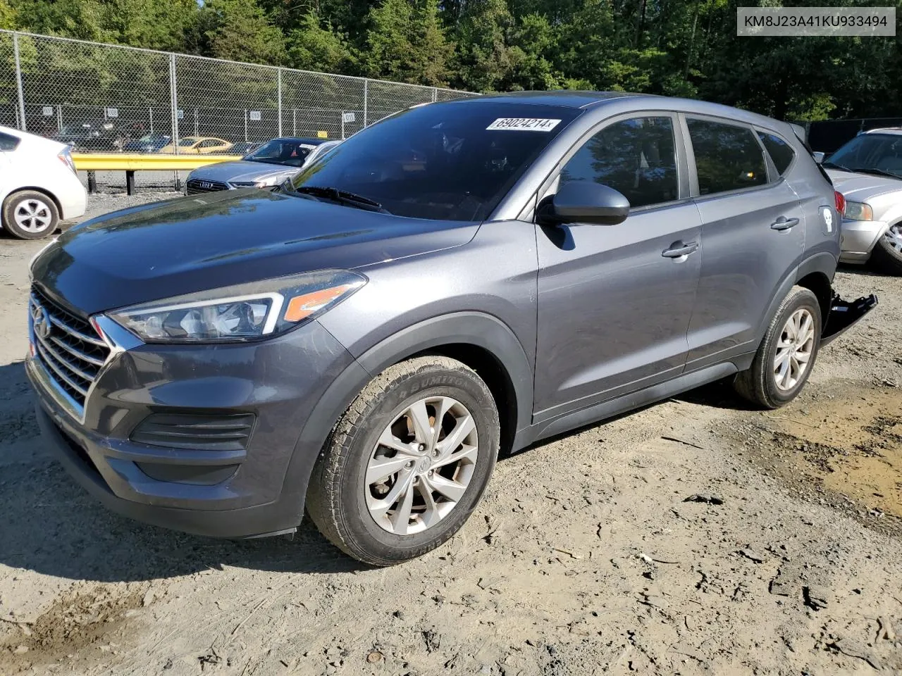 2019 Hyundai Tucson Se VIN: KM8J23A41KU933494 Lot: 69024214