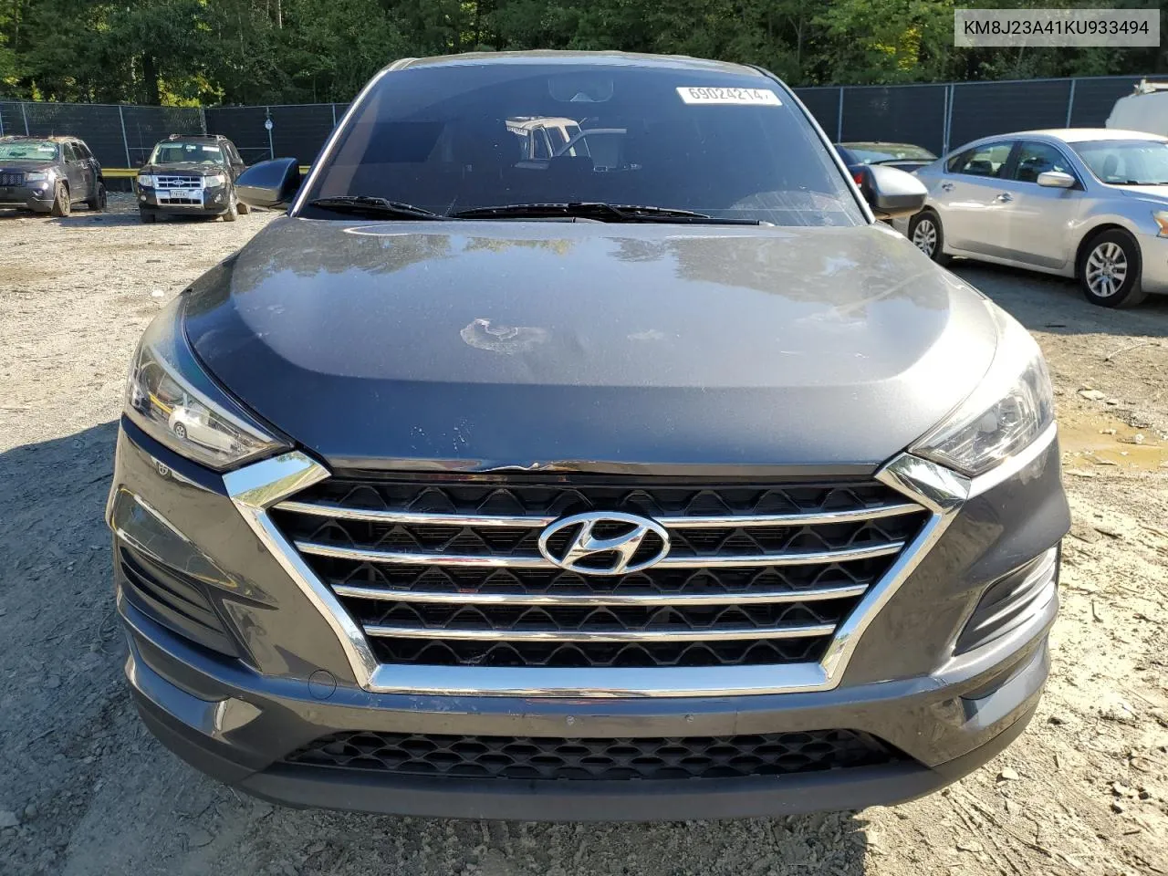 2019 Hyundai Tucson Se VIN: KM8J23A41KU933494 Lot: 69024214