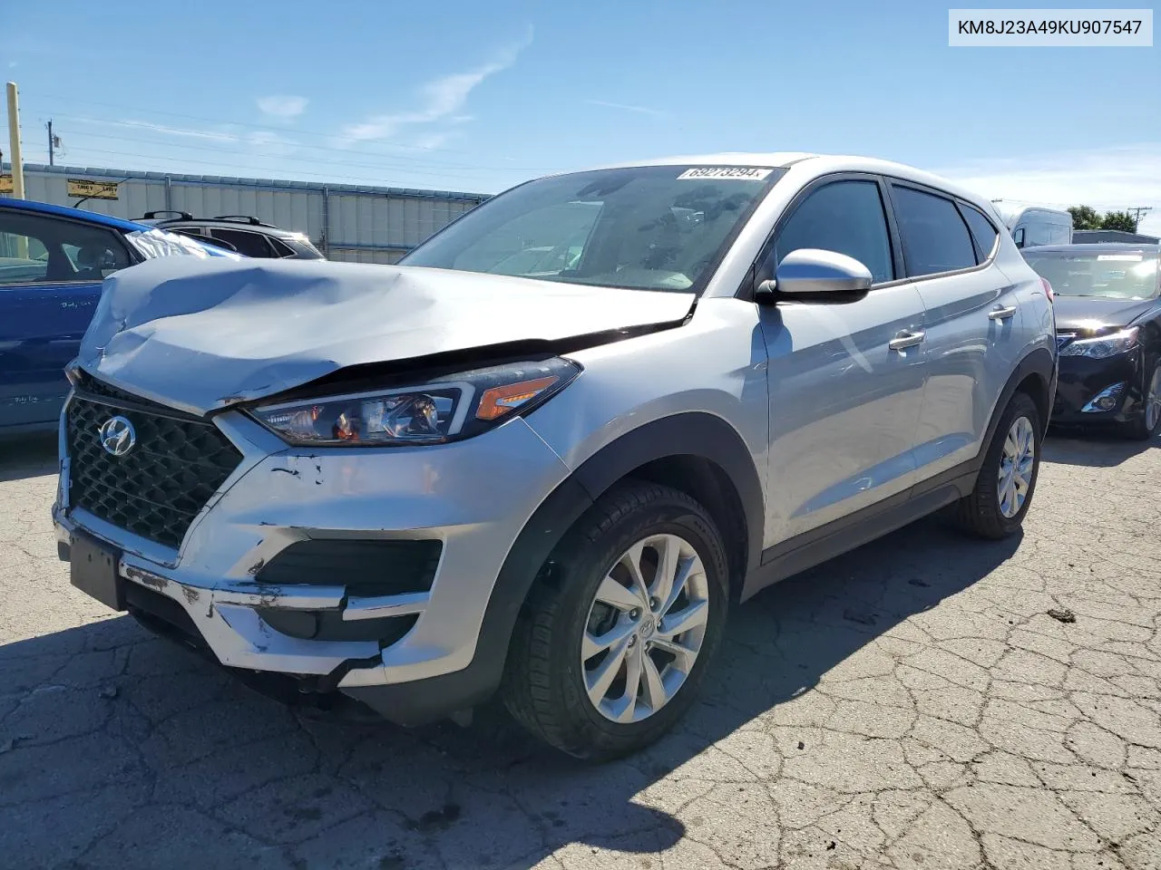 2019 Hyundai Tucson Se VIN: KM8J23A49KU907547 Lot: 69273294