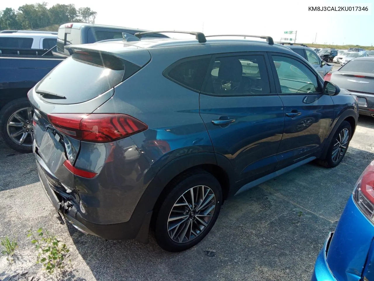 2019 Hyundai Tucson Limited VIN: KM8J3CAL2KU017346 Lot: 69573574