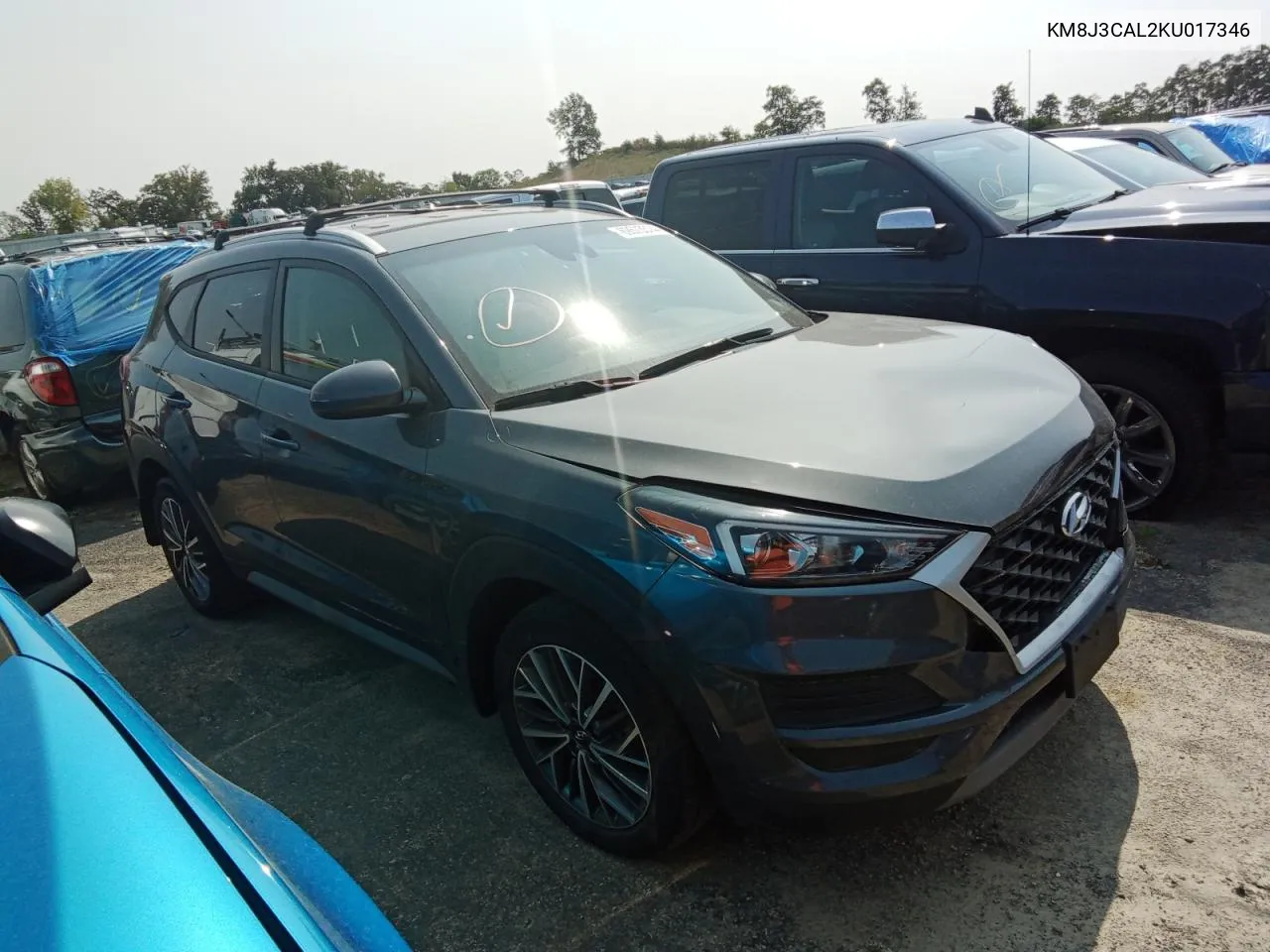 2019 Hyundai Tucson Limited VIN: KM8J3CAL2KU017346 Lot: 69573574