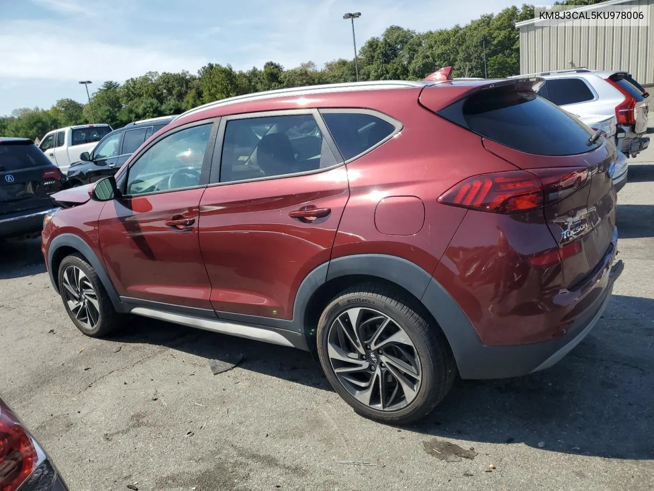 KM8J3CAL5KU978006 2019 Hyundai Tucson Limited