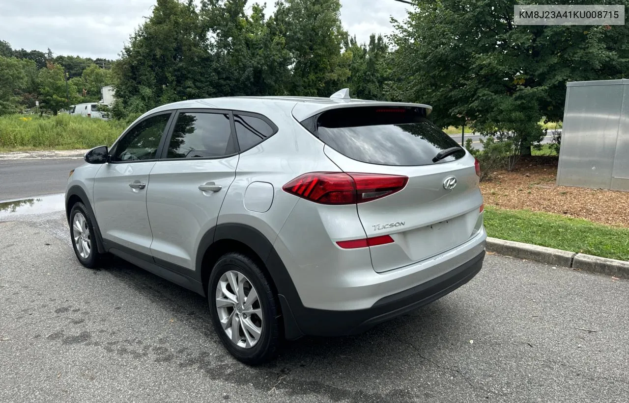 2019 Hyundai Tucson Se VIN: KM8J23A41KU008715 Lot: 70080274