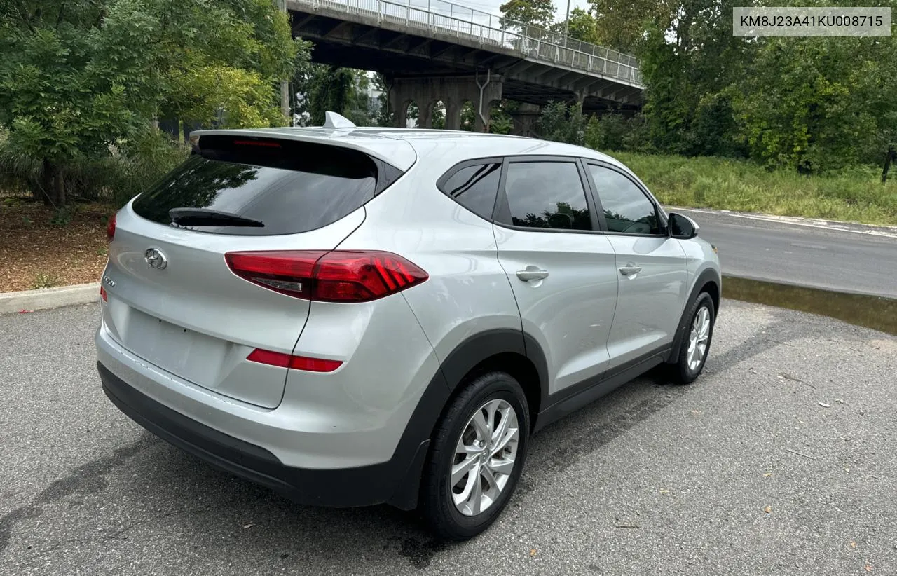 2019 Hyundai Tucson Se VIN: KM8J23A41KU008715 Lot: 70080274