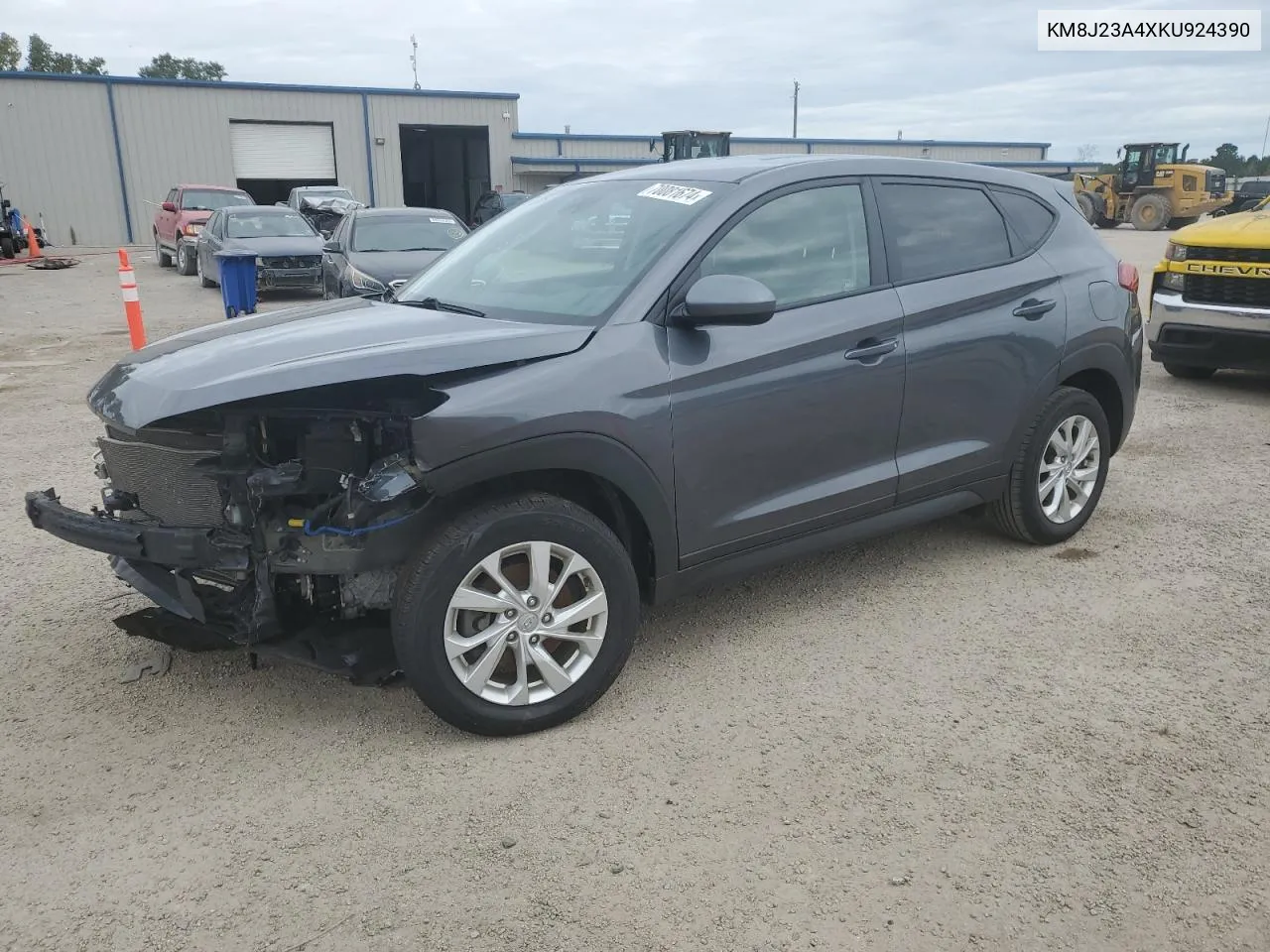 2019 Hyundai Tucson Se VIN: KM8J23A4XKU924390 Lot: 70081674