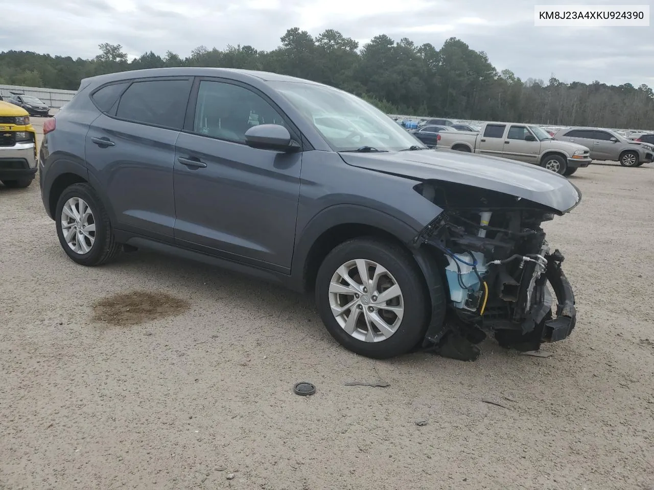 2019 Hyundai Tucson Se VIN: KM8J23A4XKU924390 Lot: 70081674