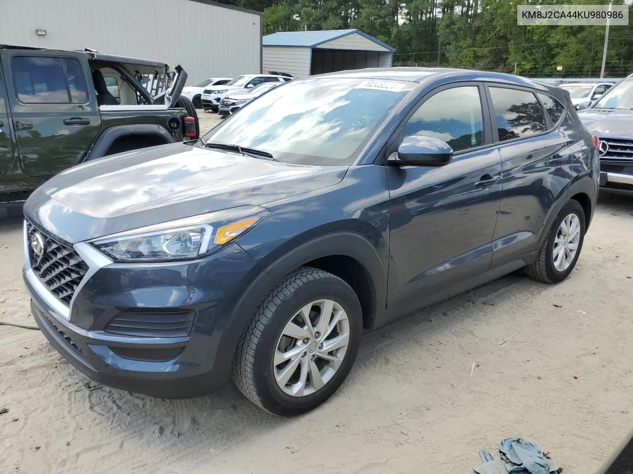 2019 Hyundai Tucson Se VIN: KM8J2CA44KU980986 Lot: 70246524