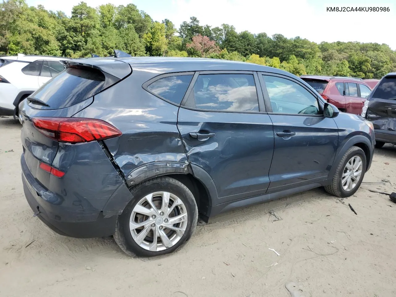 2019 Hyundai Tucson Se VIN: KM8J2CA44KU980986 Lot: 70246524